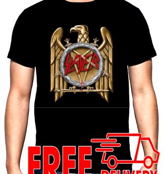 Slayer, Logo, мъжка тениска, 100% памук, S до 5XL