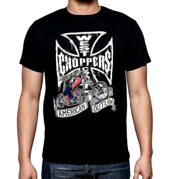 West Coat Choppers, рокерска мъжка тениска, 100% памук, S до 5XL