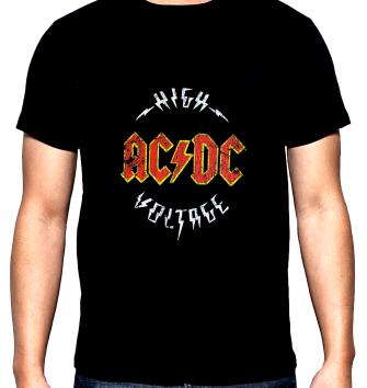 AC DC, High voltage, мъжка тениска, 100% памук, S до 5XL