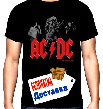 AC DC, band, мъжка тениска, 100% памук, S до 5XL