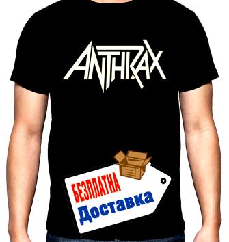 Anthrax, Лого, 2, мъжка тениска, 100% памук, S до 5XL