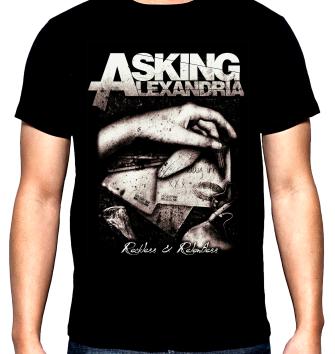 Asking Alexandria, Reckless and relentless, мъжка тениска, 100% памук, S до 5XL