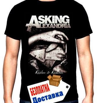 Asking Alexandria, Reckless and relentless, мъжка тениска, 100% памук, S до 5XL