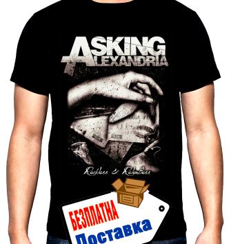 Asking Alexandria, Reckless and relentless, мъжка тениска, 100% памук, S до 5XL