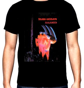 Black Sabbath, Paranoid, мъжка тениска, 100% памук, S до 5XL