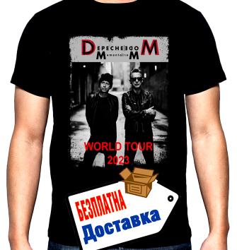 Depeche Mode, Memento Mori, World tour 2023, мъжка тениска, 100% памук, S до 5XL