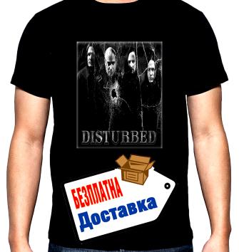 Disturbed, 3, мъжка тениска, 100% памук, S до 5XL