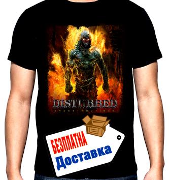 Disturbed, 4, мъжка тениска, 100% памук, S до 5XL