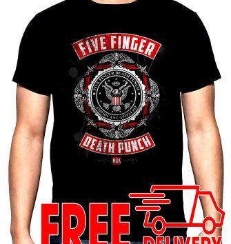 Five Finger Death Punch, American capitalist, мъжка тениска, 100% памук S до 5XL