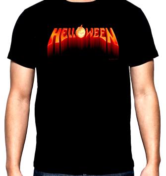 Helloween, logo, 2, мъжка тениска, 100% памук, S до 5XL