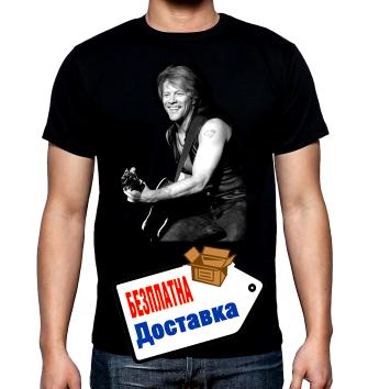 Bon Jovi, Бон Джови, мъжка тениска, 100% памук, S до 5XL
