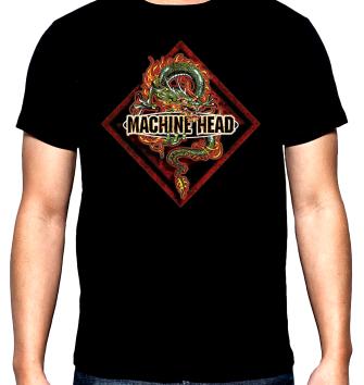 Machine Head, logo, 4, мъжка тениска, 100% памук, S до 5XL