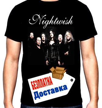 Nightwish, band, мъжка тениска, 100% памук, S до 5XL