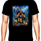 Manowar, Менуар, Gods of war, мъжка тениска, 100% памук, S до 5XL