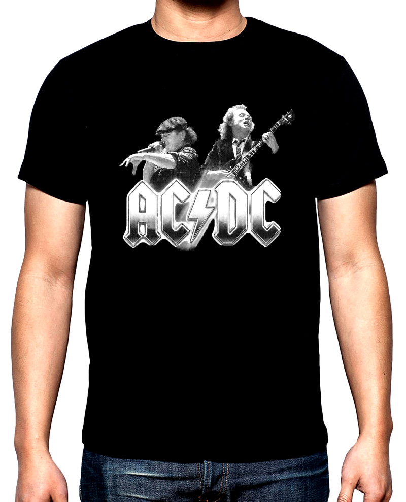 Тениски AC DC, band, 1, мъжка тениска, 100% памук, S до 5XL