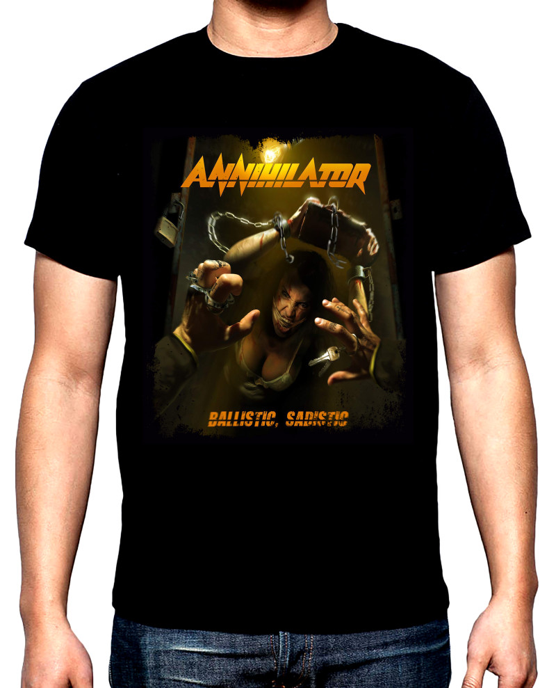 Тениски Annihilator, Ballastic sadistic, мъжка тениска, 100% памук, S до 5XL