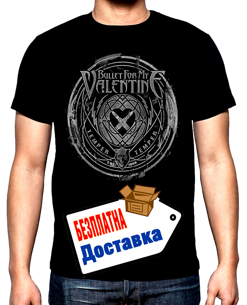 Тениски Bullet for my valentine, Temper Temper, мъжка тениска, 100% памук, S до 5XL