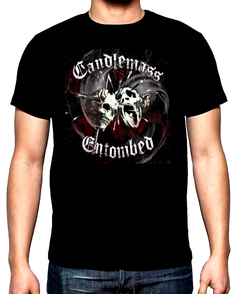 Тениски Candlemass, Entombed, мъжка тениска, 100% памук, S до 5XL