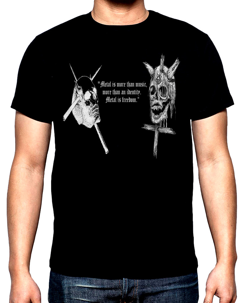 Тениски Candlemass, Metal Is Freedom, мъжка тениска, 100% памук, S до 5XL