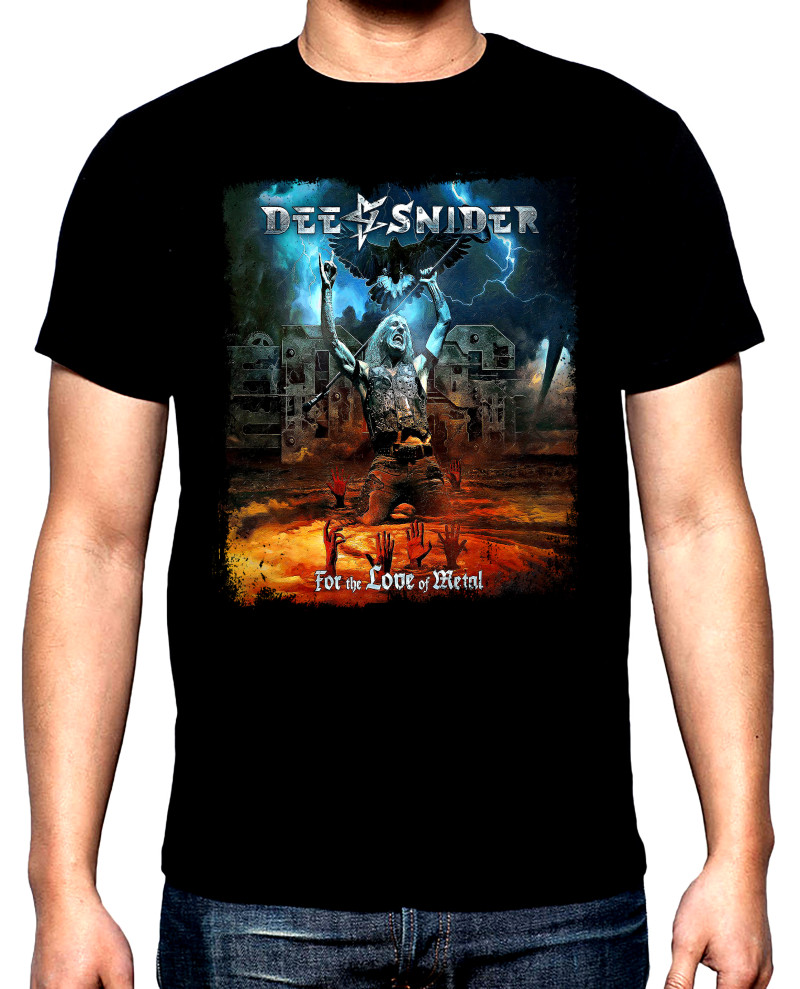 Тениски Dee Snider, For The Love Of Metal, мъжка тениска, 100% памук, S до 5XL