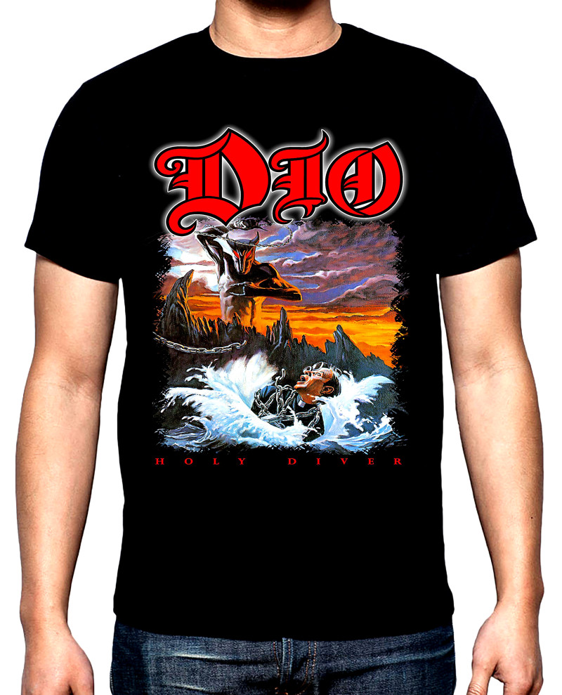 Тениски Dio, Holy Diver, мъжка тениска, 100% памук, S до 5XL