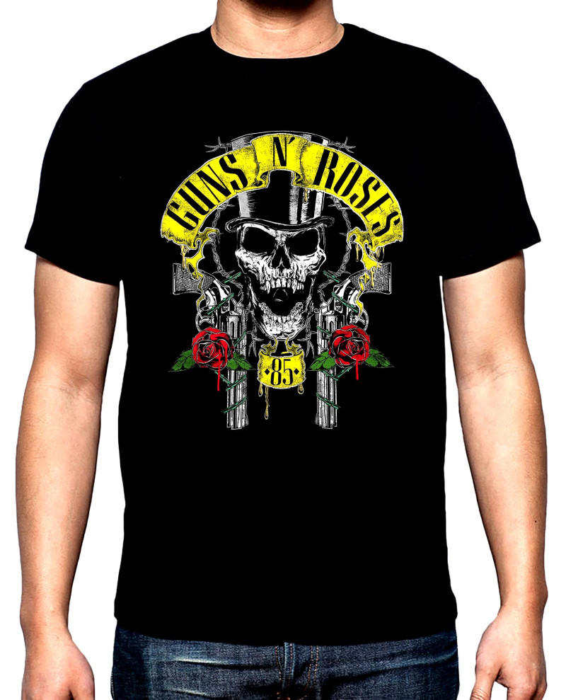 Тениски Guns and Roses, мъжка тениска, 100% памук, S до 5XL