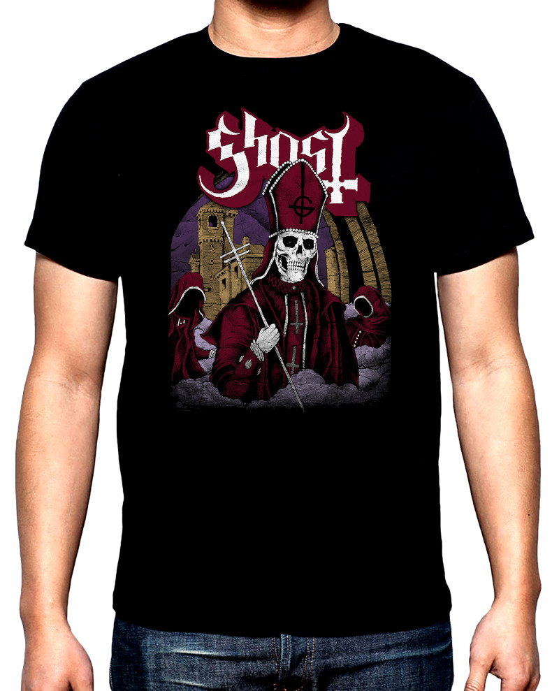 Тениски Ghost, 5, мъжка тениска, 100% памук, S до 5XL