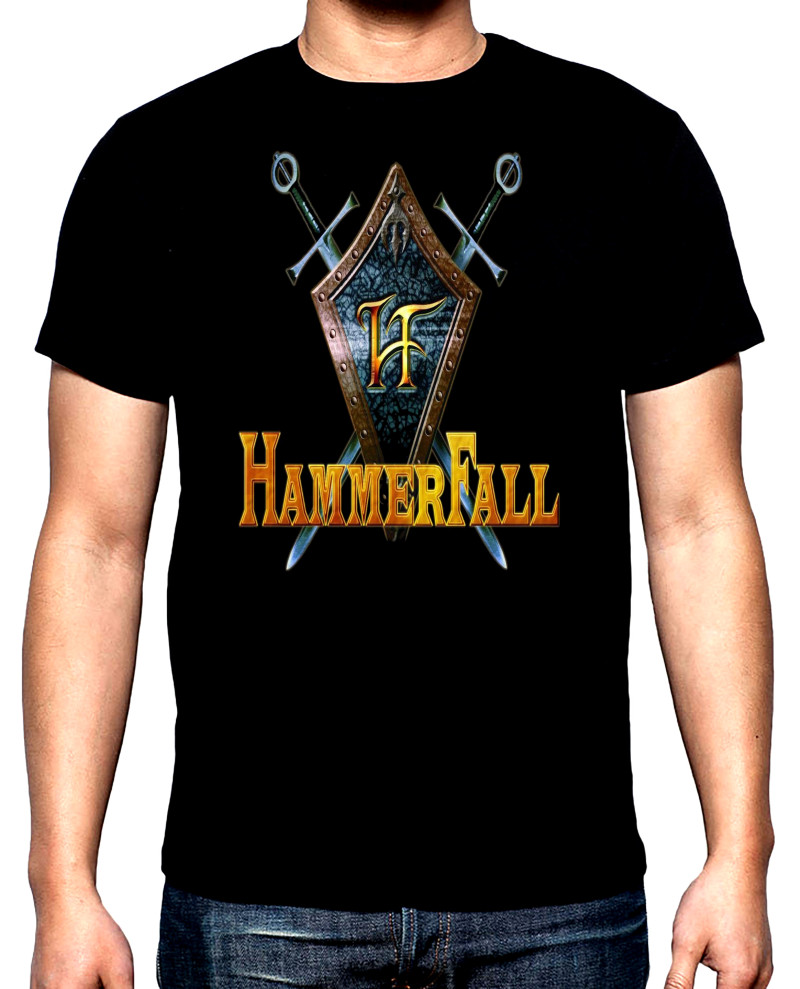 Тениски Hammerfall, мъжка тениска, 100% памук, S до 5XL