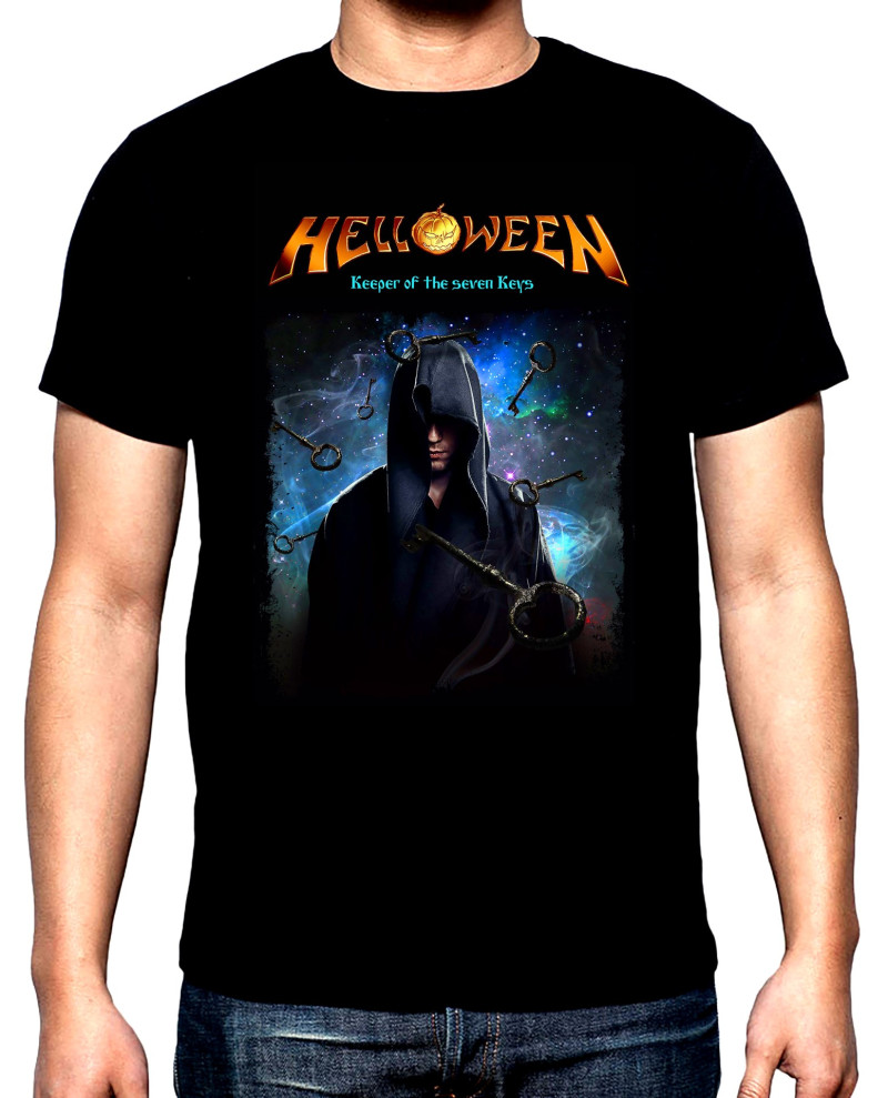 Тениски Helloween, Хелоуин, The keeper of the seven keys, мъжка тениска, 100% памук, S до 5XL