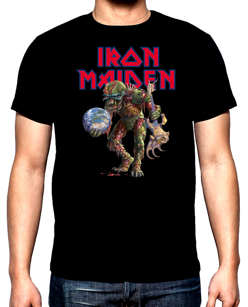 Тениски Iron Maiden, Eddie, мъжка тениска, 100% памук, S до 5XL