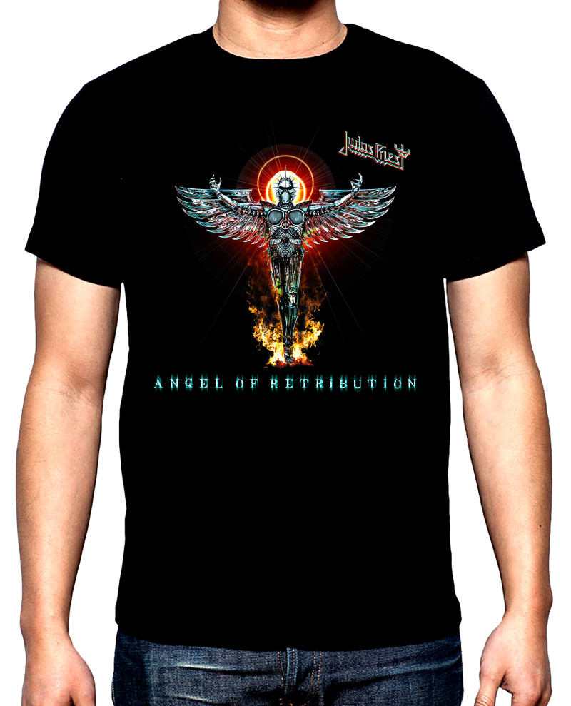 Тениски Judas Priest, Angel of Retribution, мъжка тениска, 100% памук, S до 5XL