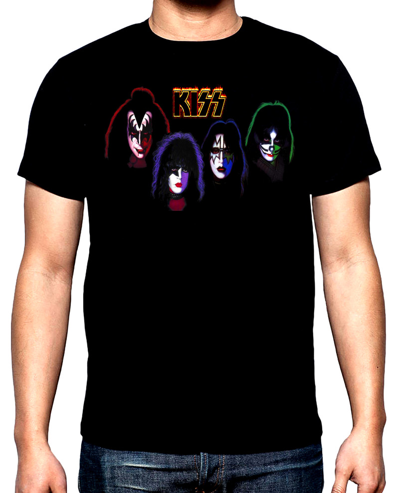 Тениски Kiss, band, мъжка тениска, 100% памук, S до 5XL