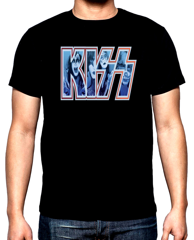 Тениски Kiss, band, 5, мъжка тениска, 100% памук, S до 5XL