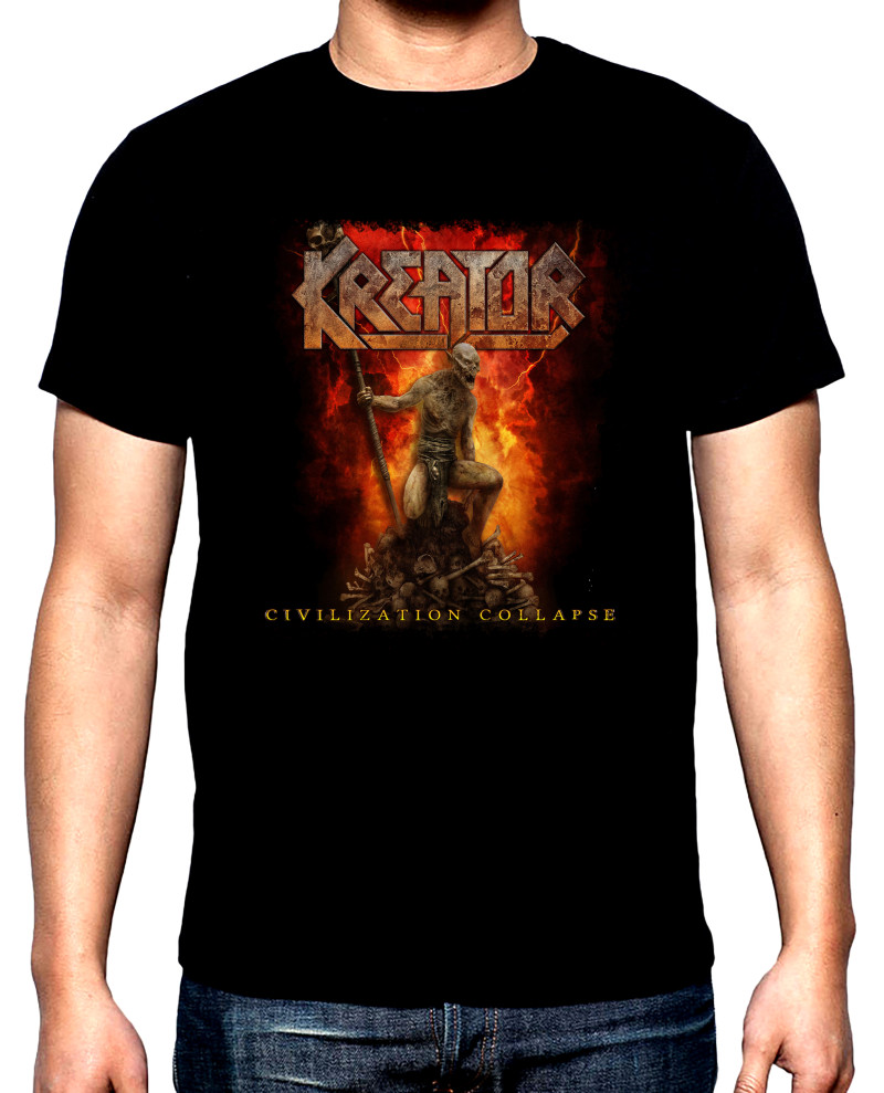 Тениски Kreator, Civilization collapse, мъжка тениска, 100% памук, S до 5XL