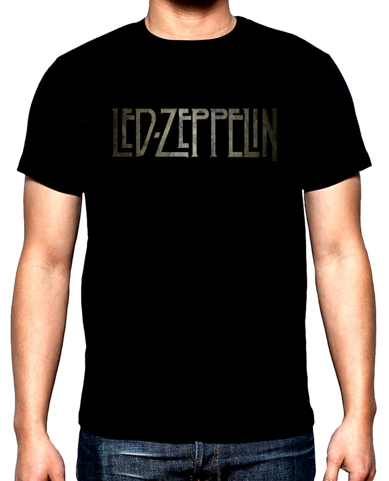 Тениски Led Zeppelin, logo, 2, мъжка тениска, 100% памук, S до 5XL