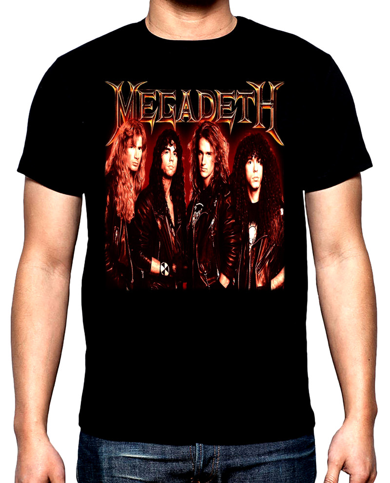 Тениски Megadeth, band, мъжка тениска, 100% памук, S до 5XL