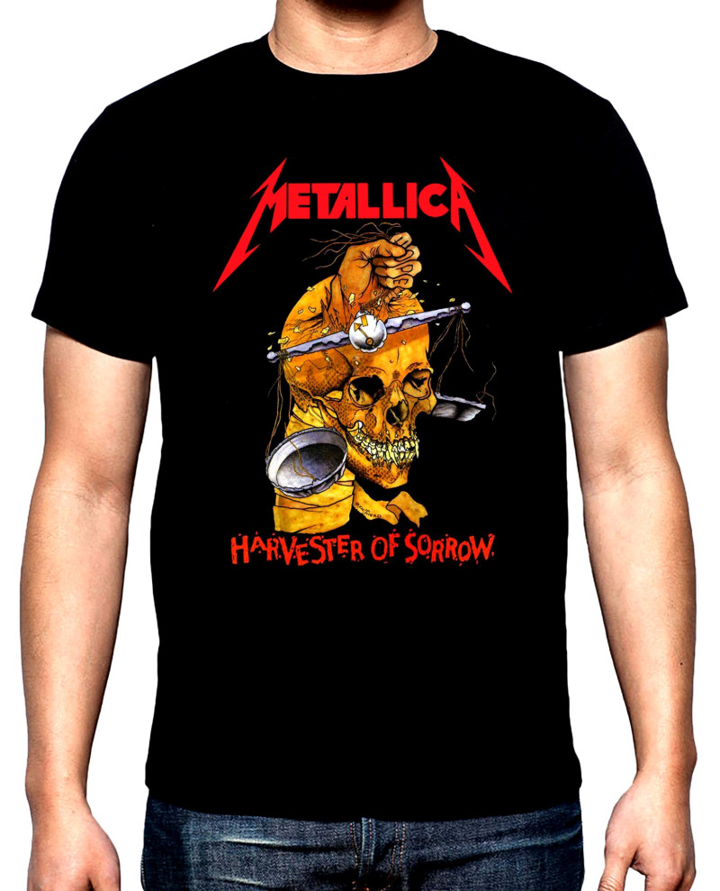 Тениски Metallica, Металика, Harvester of sorrow, мъжка тениска, 100% памук, S до 5XL