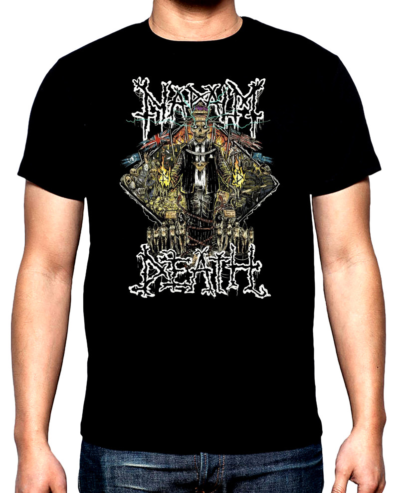 Тениски Napalm Death, мъжка тениска, 100% памук, S до 5XL