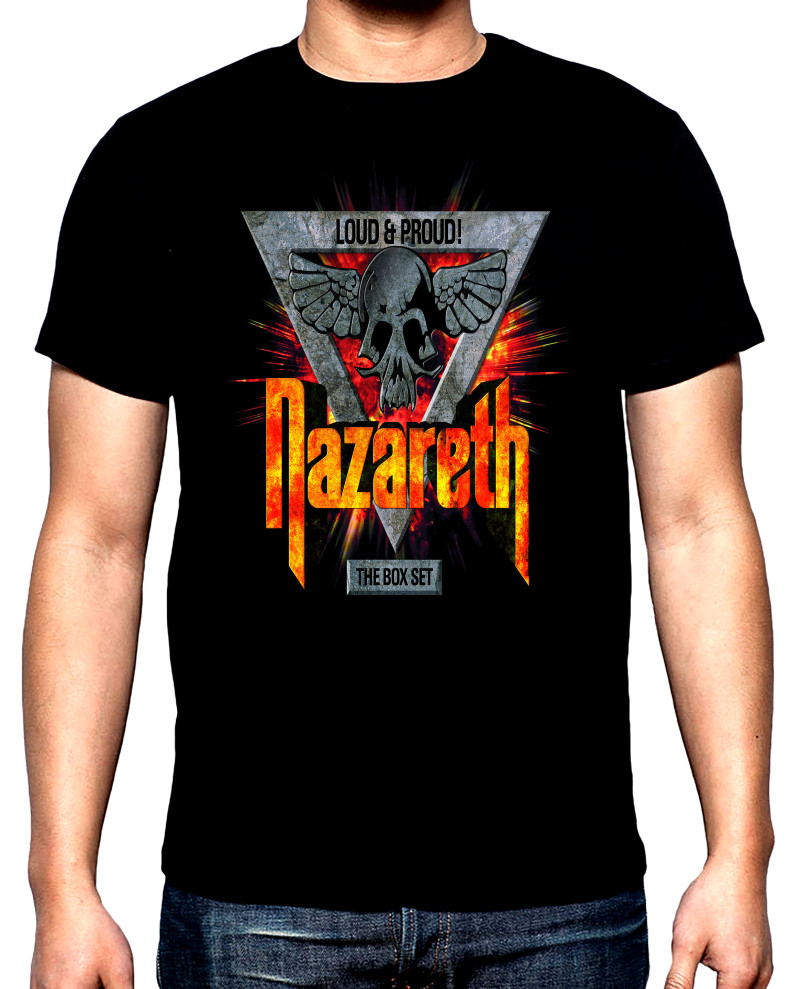 Тениски Nazareth, Loud and Proud, мъжка тениска, 100% памук, S до 5XL