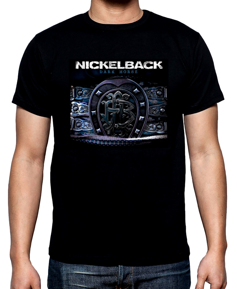 Тениски Nickelback, Dark horse, мъжка тениска, 100% памук, S до 5XL