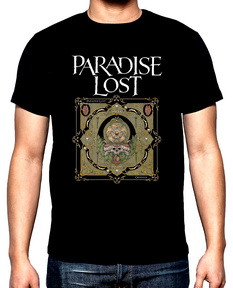 Тениски Paradise lost, Obsidian, мъжка тениска, 100% памук, S до 5XL