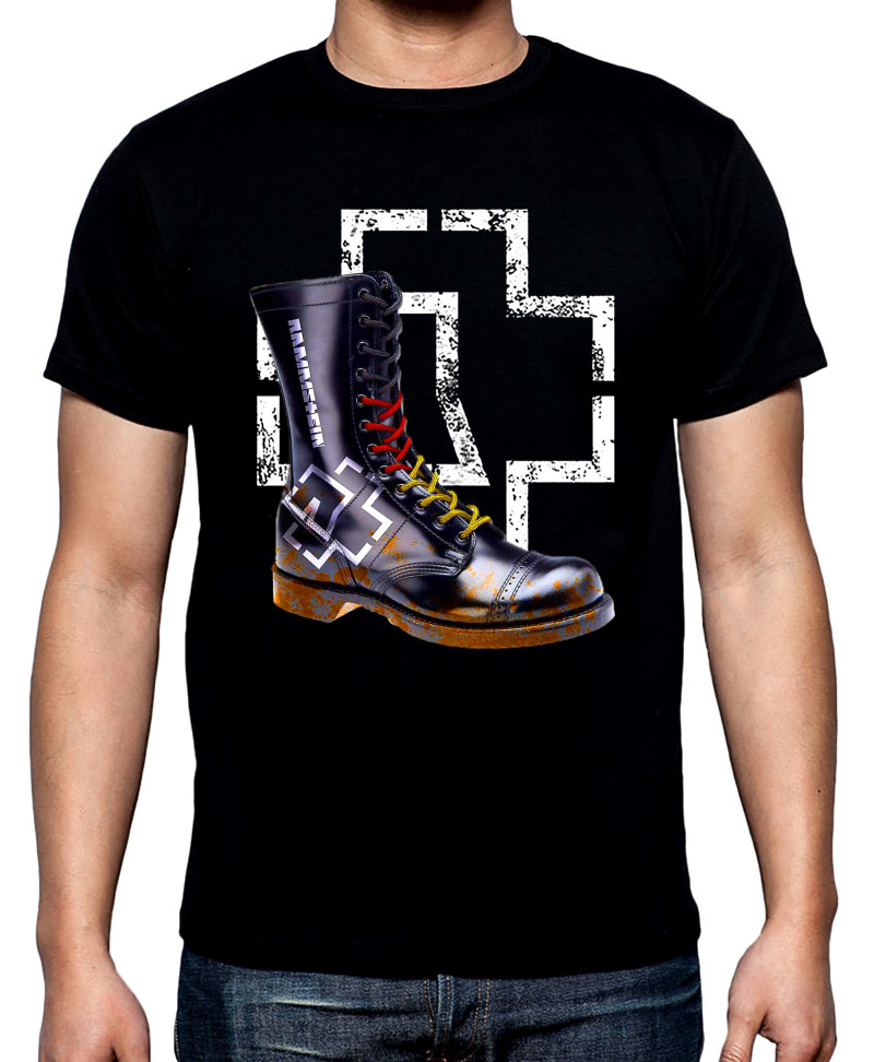 Тениски Rammstein, Рамщайн, Boot, men's  t-shirt, 100% памук, S до 5XL