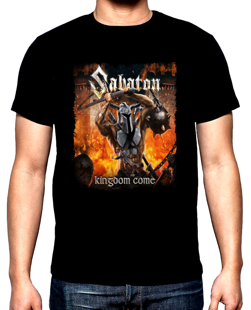 Тениски Sabaton, Kingdom come, мъжка тениска, 100% памук, S до 5XL
