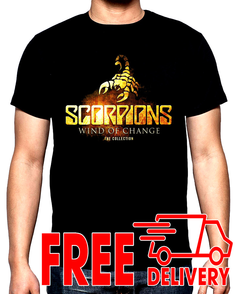 Тениски Scorpions, Wind Of Change мъжка тениска, 100% памук, S до 5XL