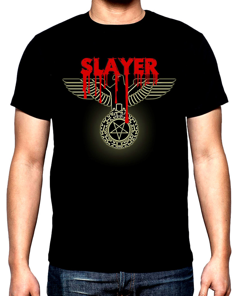 Тениски Slayer, Слеър, мъжка тениска, 100% памук, S до 5XL