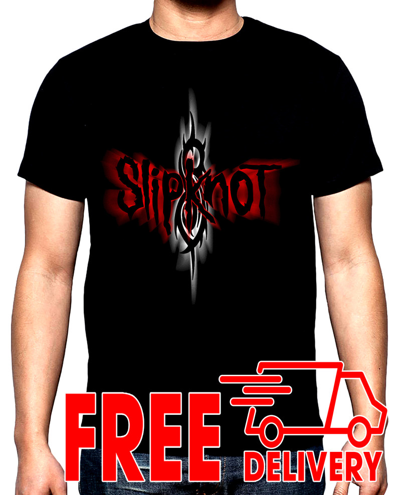 Тениски Slipknot, Logo, мъжка тениска, 100% памук, S до 5XL