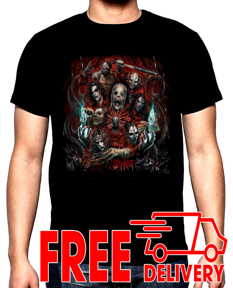 Тениски Slipknot 3, мъжка тениска, 100% памук, S до 5XL