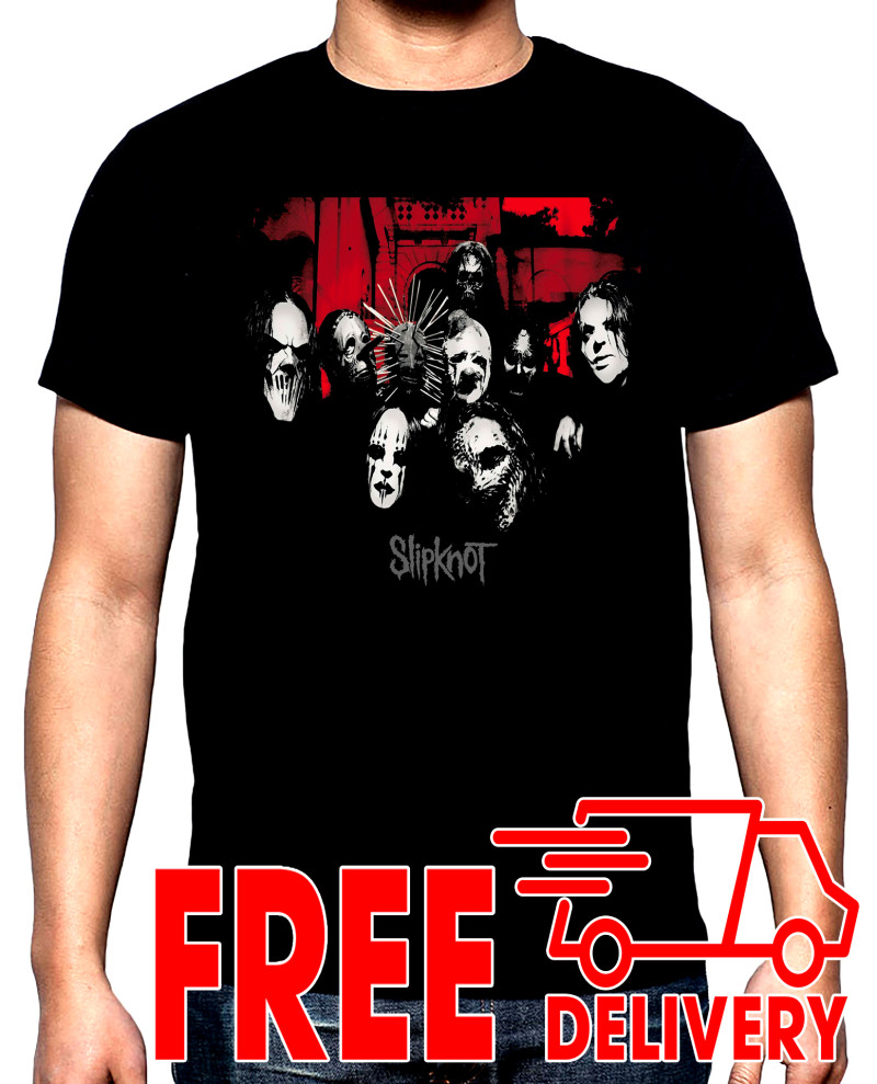 Тениски Slipknot 4, мъжка тениска, 100% памук, S до 5XL