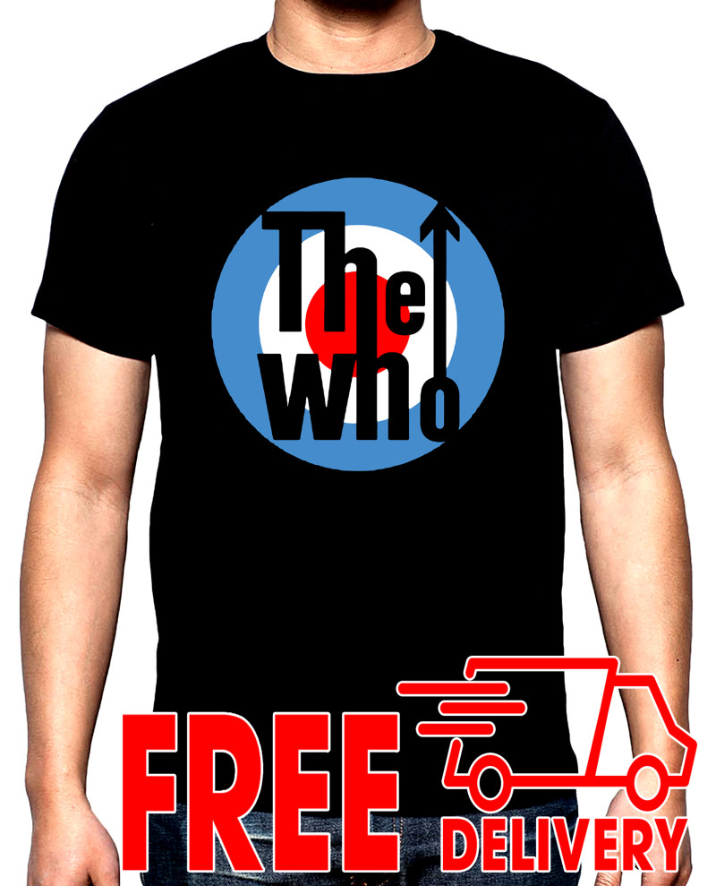 Тениски The Who, Logo, мъжка тениска, 100% памук, S до 5XL