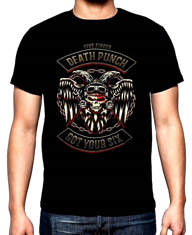 Тениски Five Finger Death Punch, Got your six, мъжка тениска, 100% памук S до 5XL